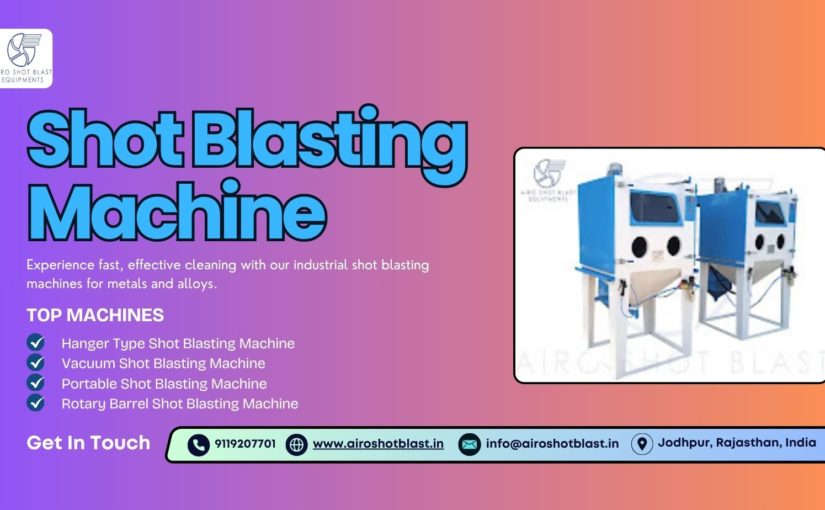 Where to Buy Portable Type Shot Blasting Machine for Axle Prep