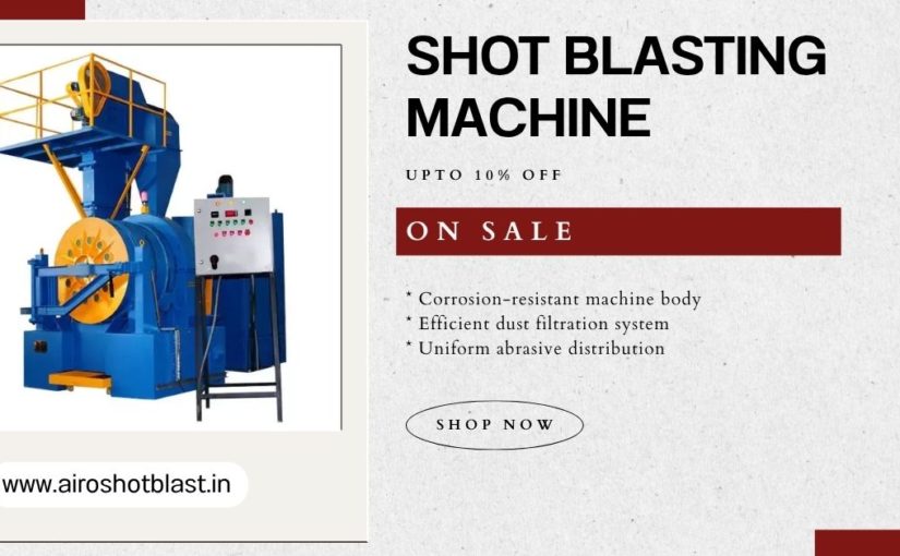 How Shot Blasting Machine Manufacturers Are Adopting Industry 4.0 in India